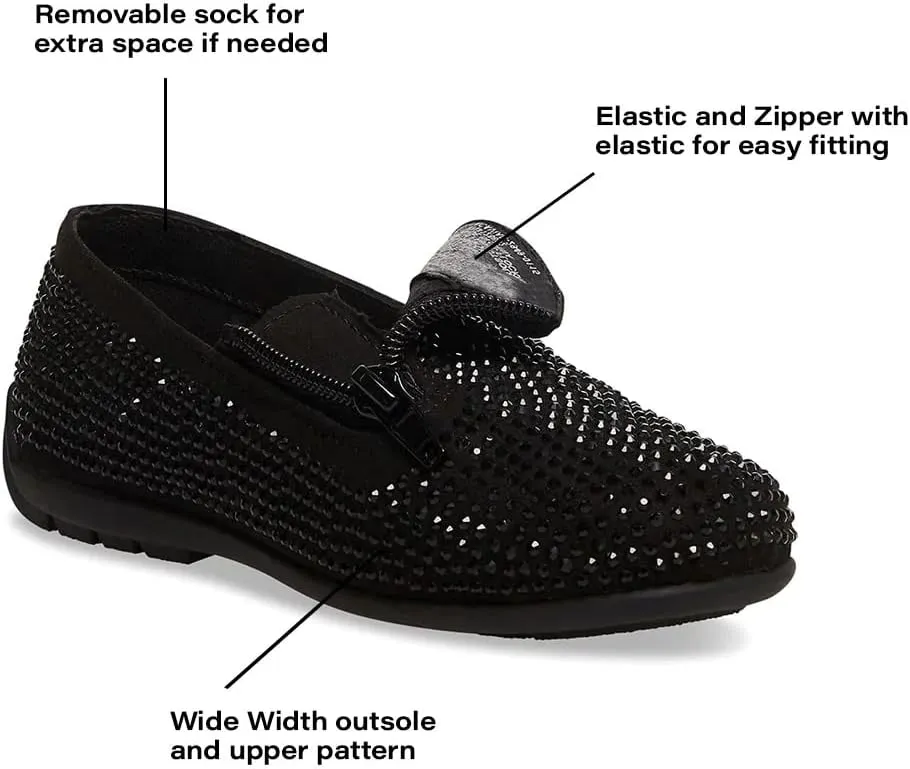 Steve Madden Boys Shoes Adaptive Caviar Loafer