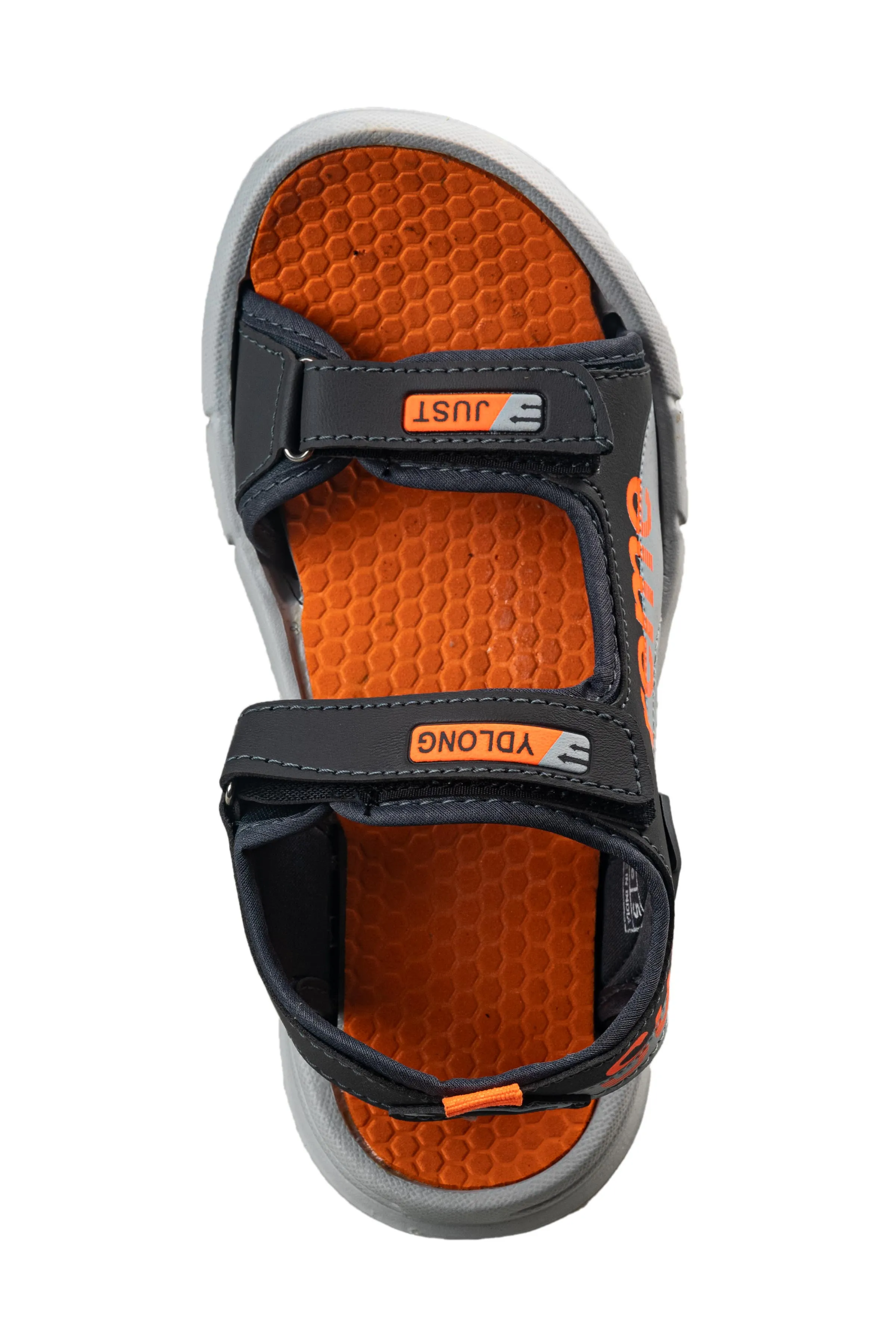 Strap On Boys Grey / Orange Kito (Bk Strap On 4133 A (0423)