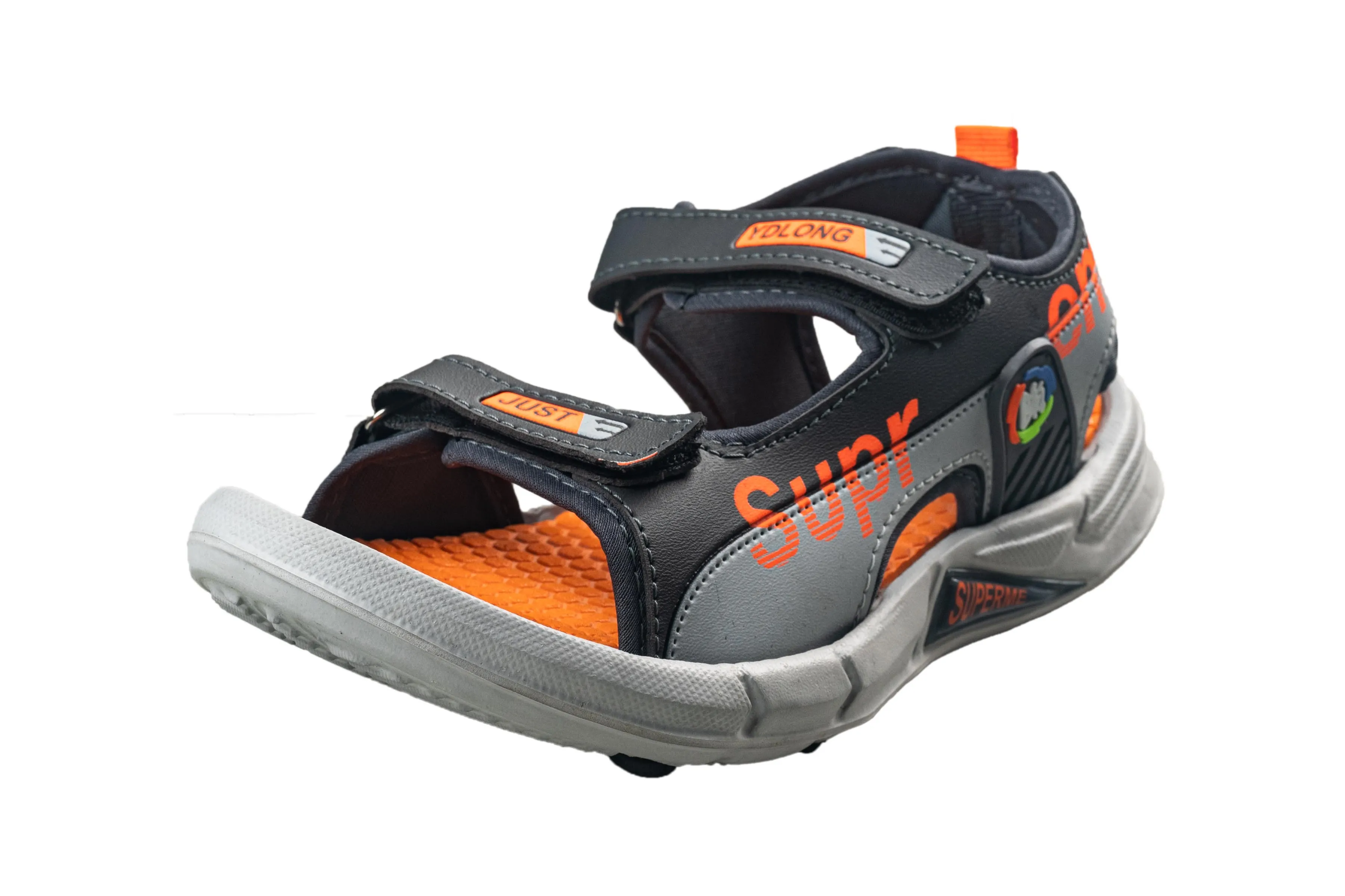 Strap On Boys Grey / Orange Kito (Bk Strap On 4133 A (0423)