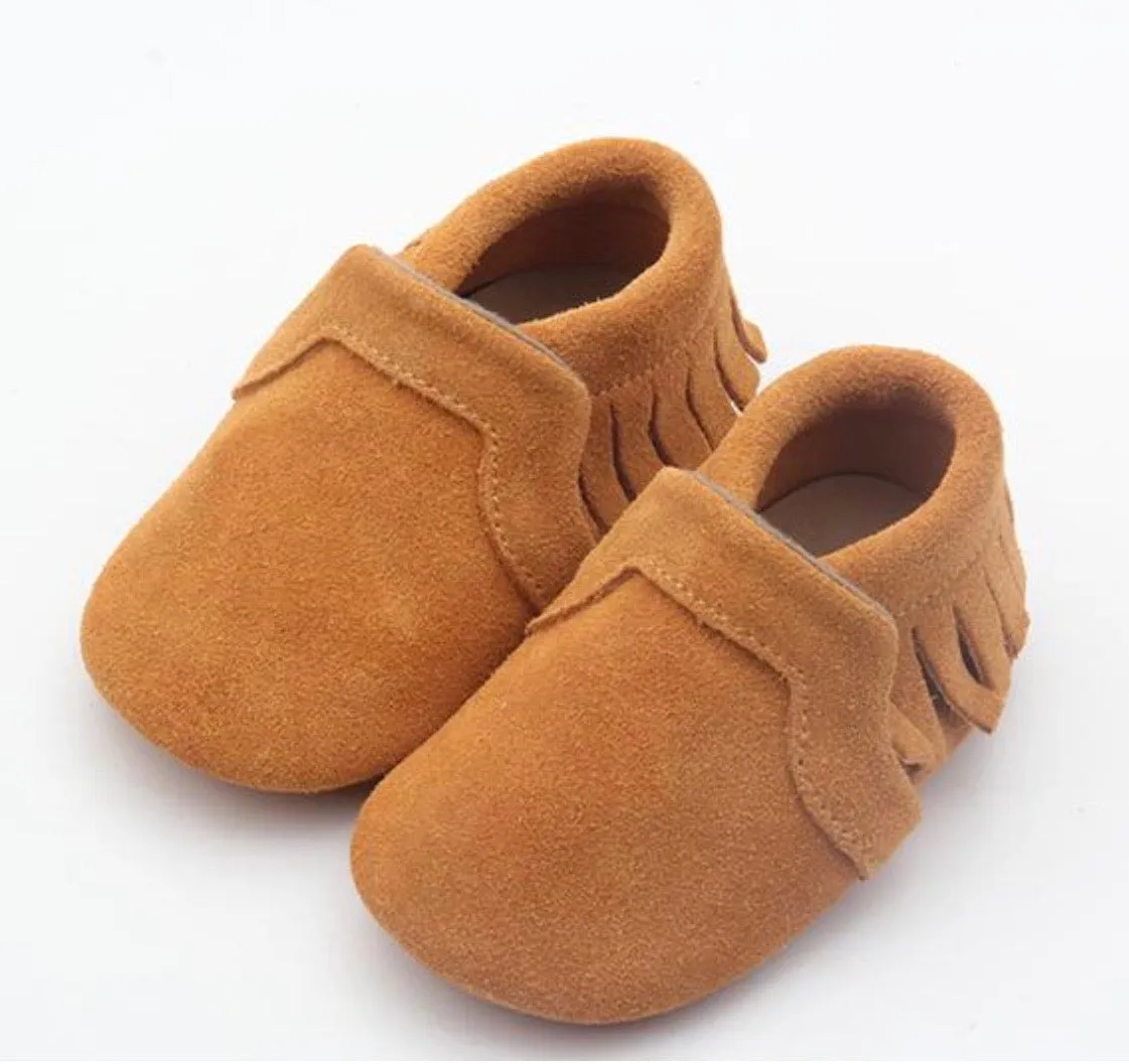 Suede Brown Moccasin