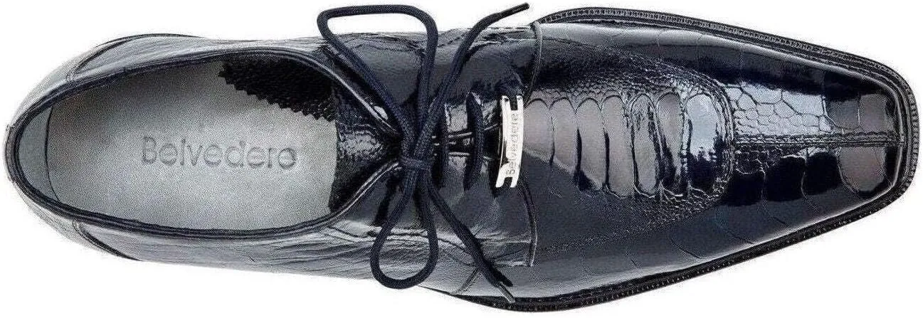 Susa Genuine Crocodile Oxford Shoe