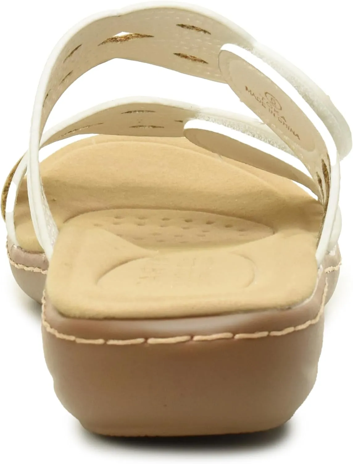 TARYN ROSE Women's Comfort Slide Sandal – Cushioned Footbed, Memory foam, and Adjustable Straps – Lightweight and Stylish for all day summer wear - TOKA