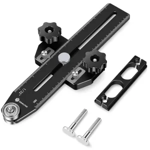 Thin Rip Jig Table Saw Jig Guide for Making Repetitive Narrow Strip Cuts, Fit for 3/8" x 3/4" T Slot and U Shape Slot,1/4" x 3/8" T Slot, Works with Table Saw Band Saw Router Table