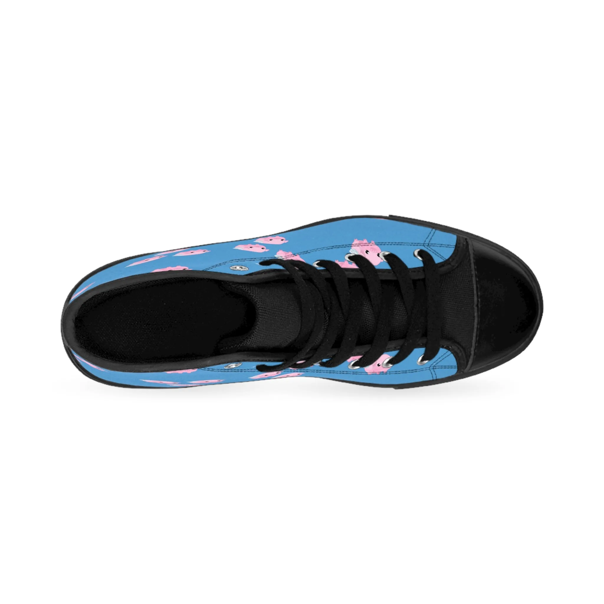 Three Little Flying Pigs Women's Classic Sneakers