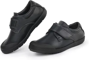 Tobfis Boy's Strap School Uniform Shoes Durable Casual Comfort Dress Sneaker(Toddler/Little Kid/Big Kid/Youth)