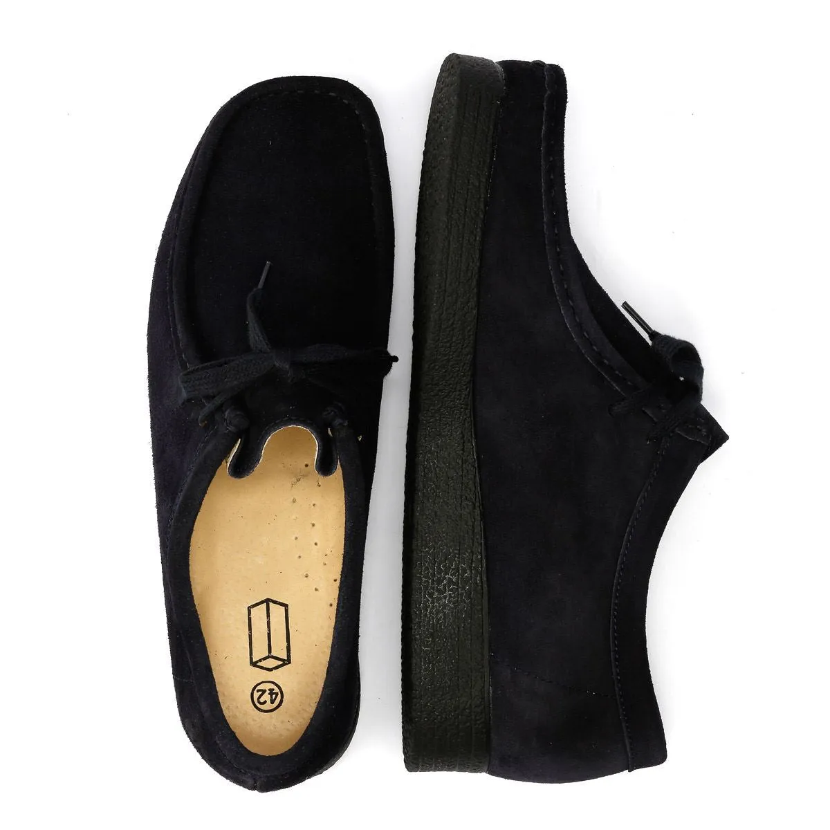 Tower London Apache Suede Men's Navy Shoes