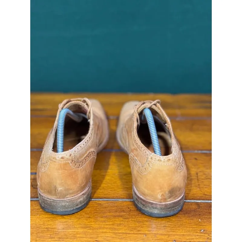 Trusted vendor Paul 8.5 Leather Shoes Oxford Tan size Price-conscious Brogue Oxford Brown Smith