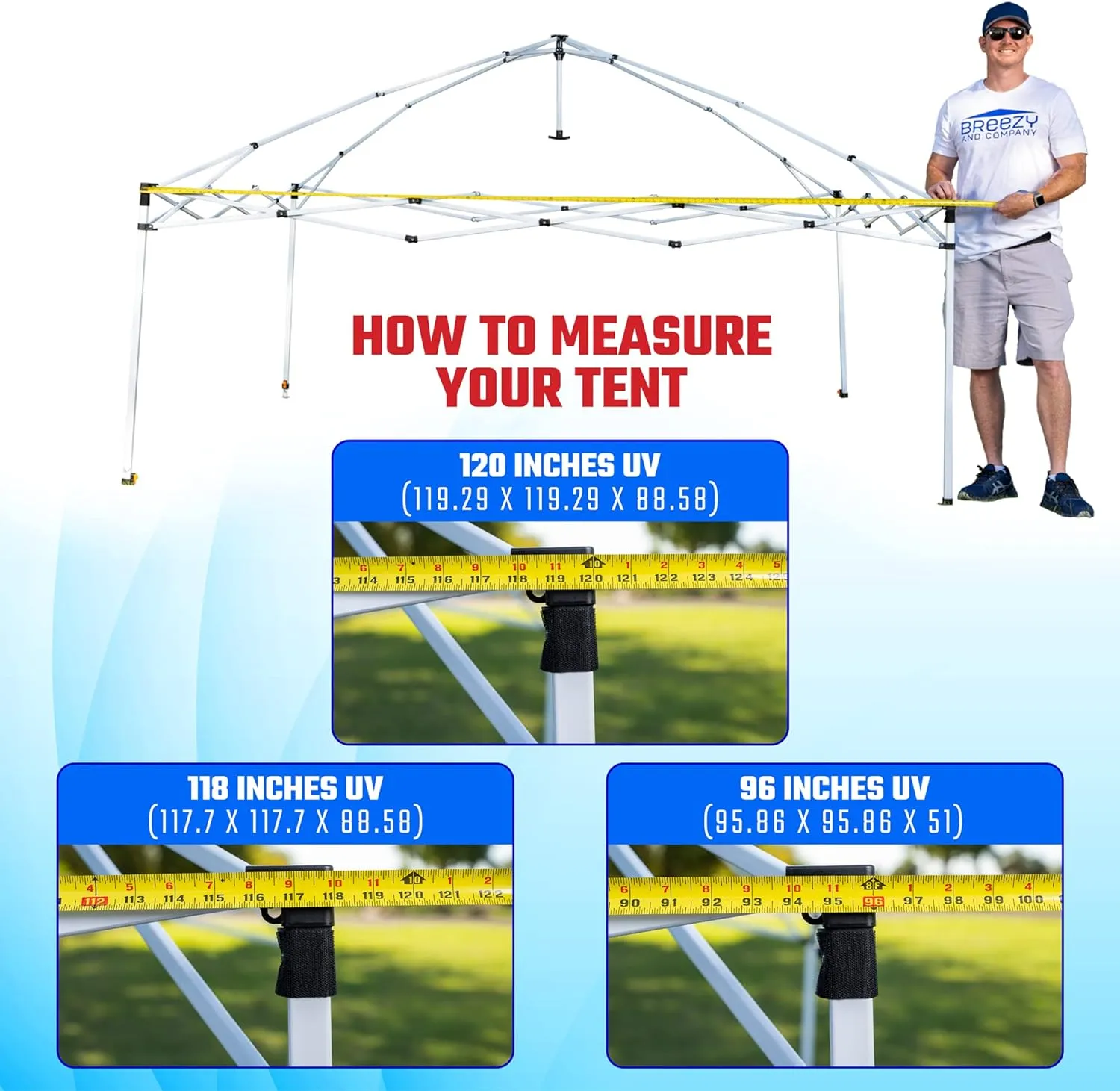 UV Protected Pop Up Canopy Replacement (96 Inches UV)