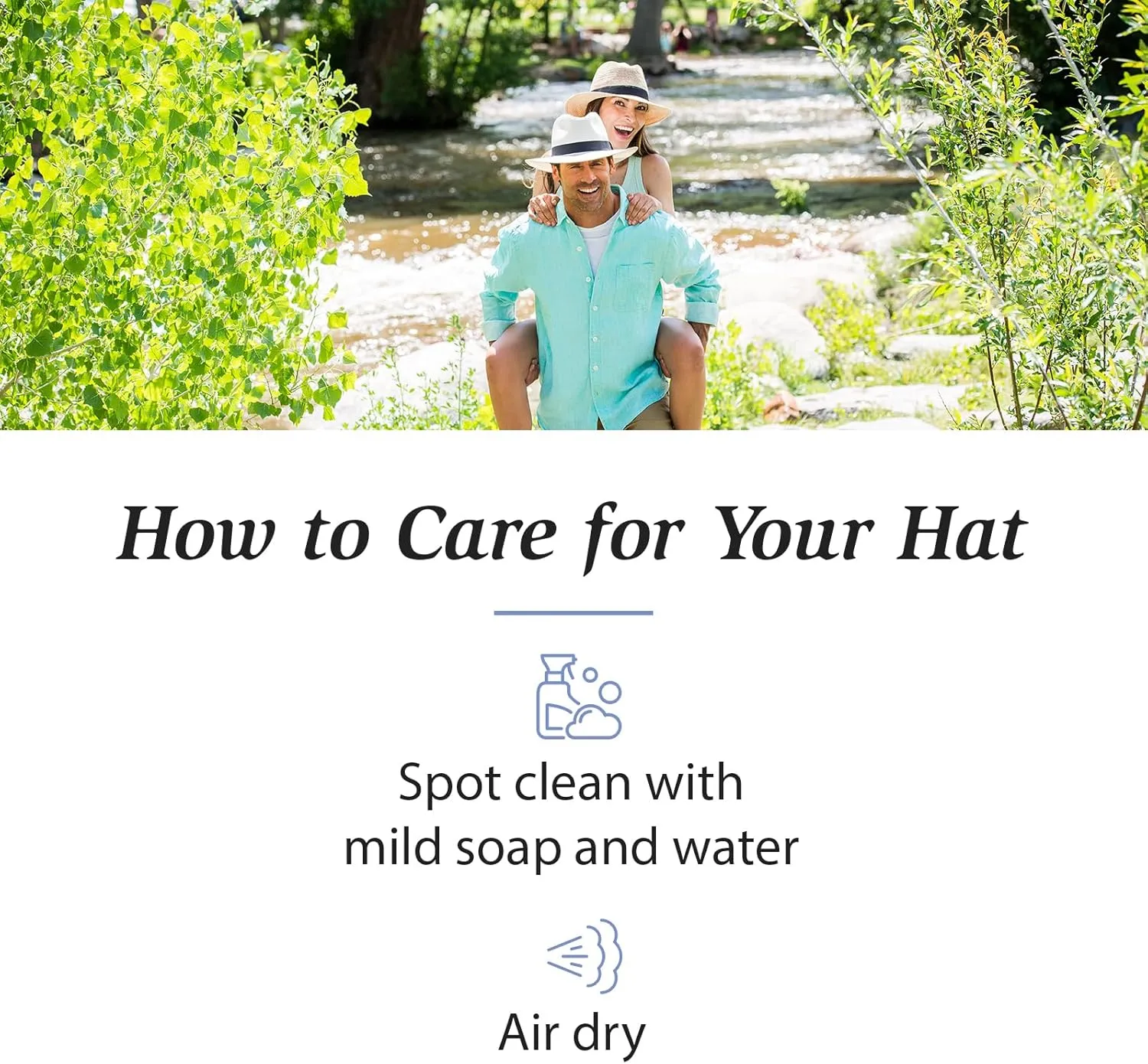 Wallaroo Hat Company Men’s Palm Beach Fedora – UPF 50  UV Sun Protection, Wide Brim Sun Hat, Packable Design, Adjustable Size