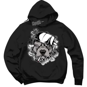 White Thunder 4s Sneaker Hoodie Stay Lit Graphic
