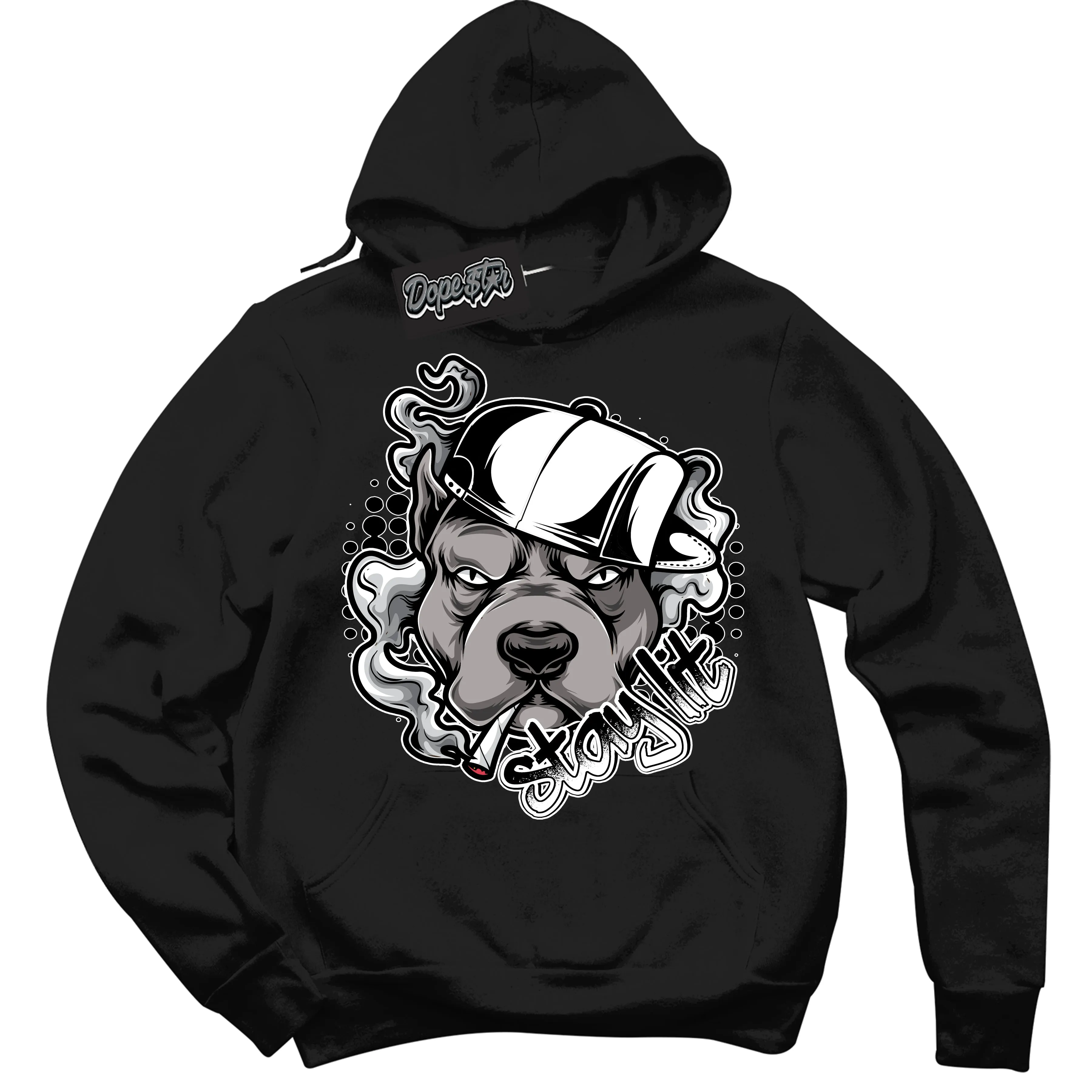 White Thunder 4s Sneaker Hoodie Stay Lit Graphic