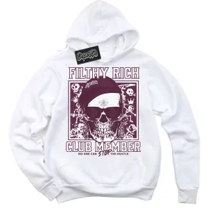 White Viotech Dunks Sneaker Hoodie Filthy Rich Graphic