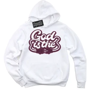 White Viotech Dunks Sneaker Hoodie God Is The Graphic