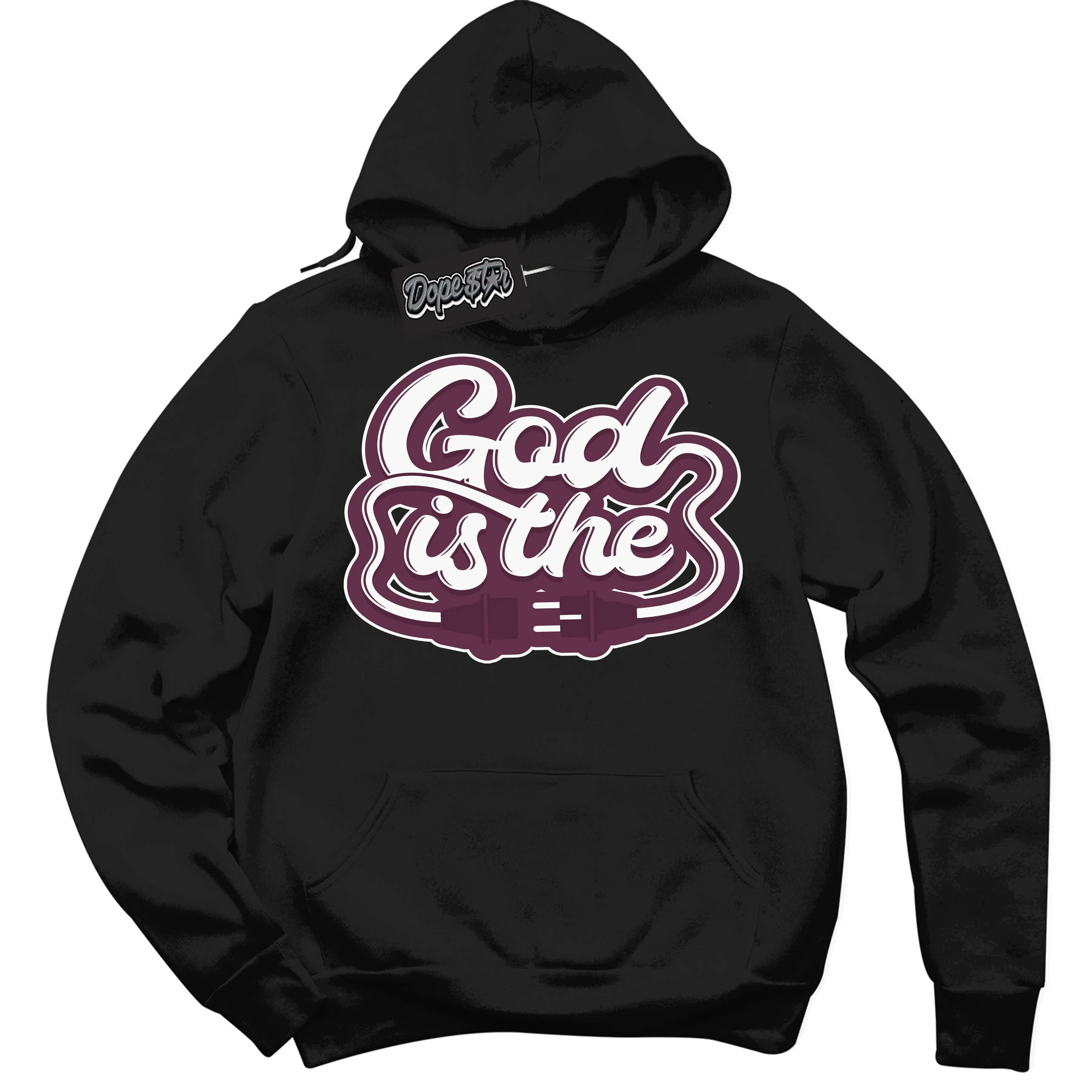 White Viotech Dunks Sneaker Hoodie God Is The Graphic