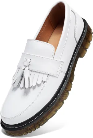 Women's Classic Penny Loafer Platform Chunky Heel Loafer for Women Comfortable Womens Business Casual Shoes