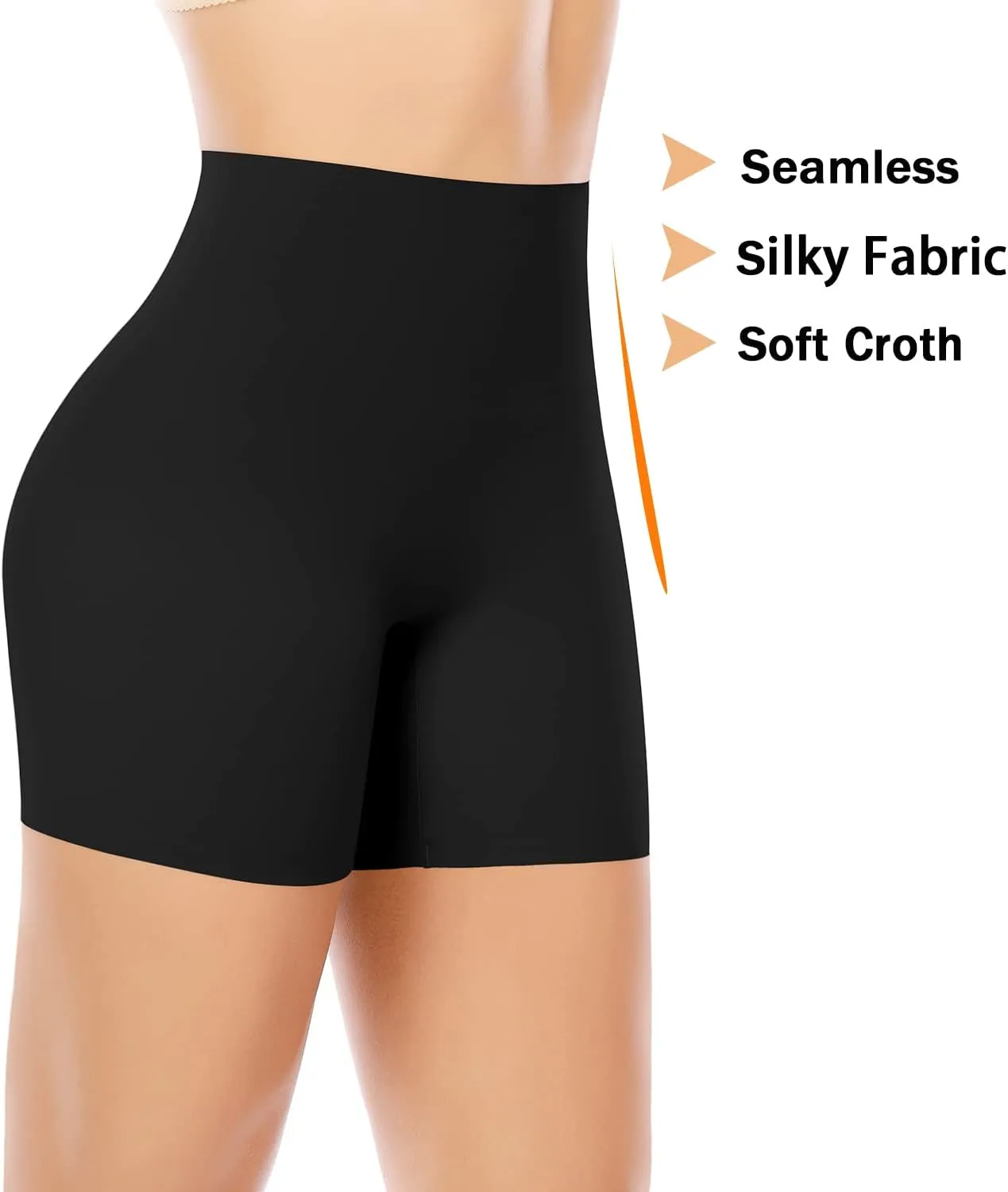 Womens Seamless Shaping Boyshorts Panties Tummy Control Underwear Slimming Shapewear Shorts
