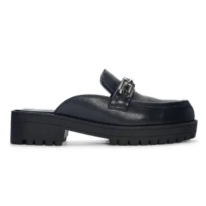 Women's Vallor Mule Loafer In Black